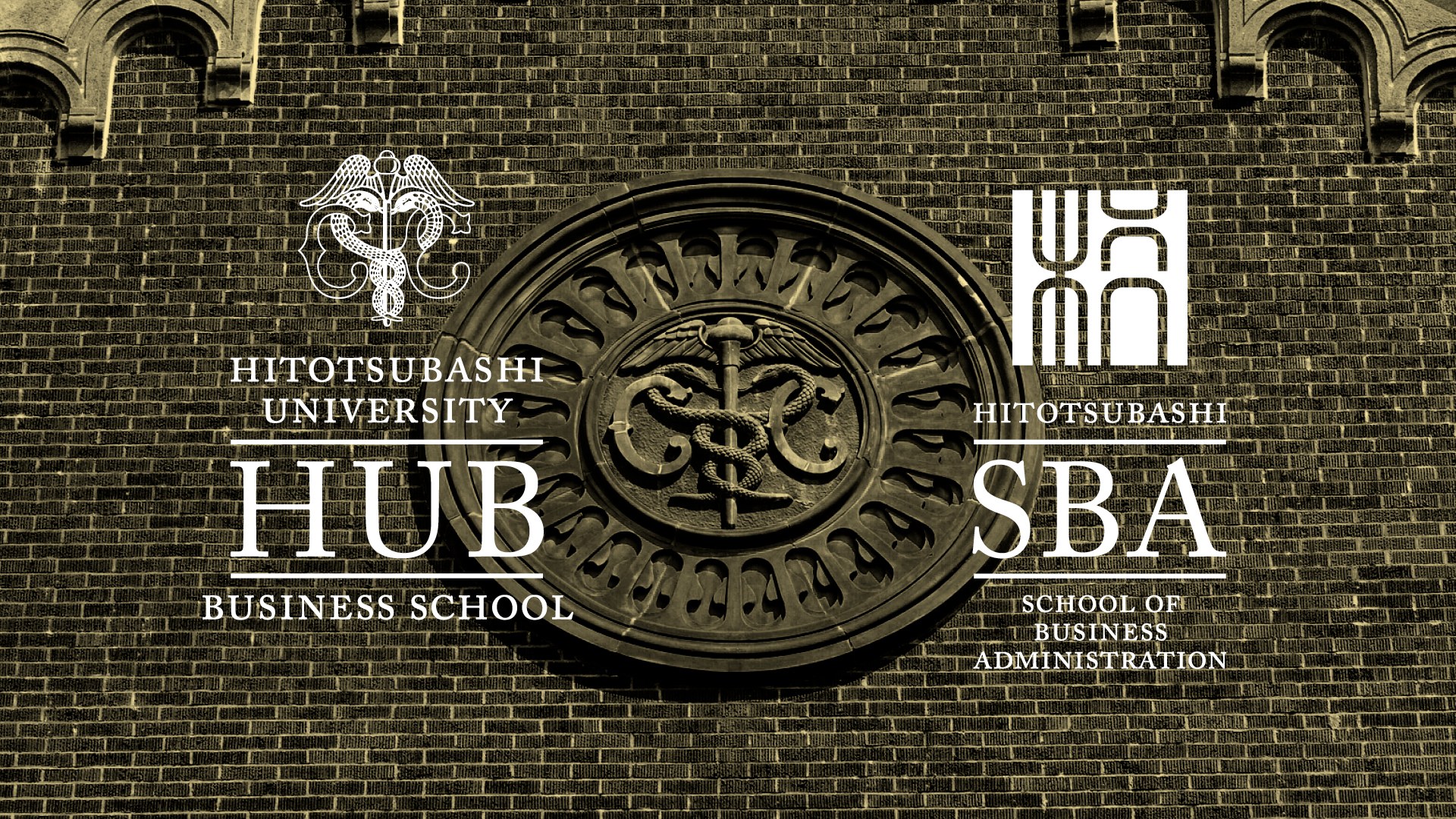 HUBとSBAのブランドシンボルロゴ
