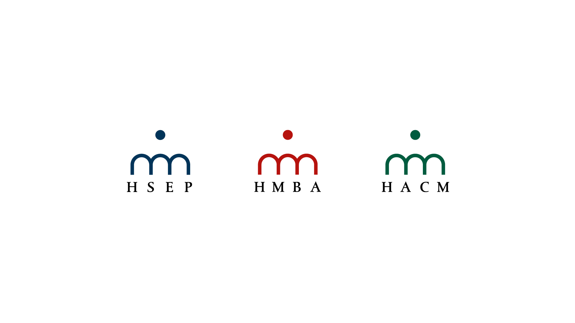 HSEP/HMBA/HACMのブランドシンボルロゴ